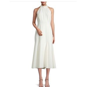 Milly Penelope High-Neck Midi-Dress - Size 2